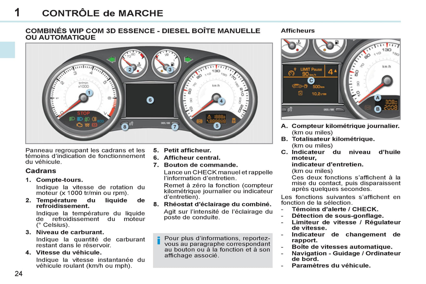 2011-2013 Peugeot 308 cc Gebruikershandleiding | Frans