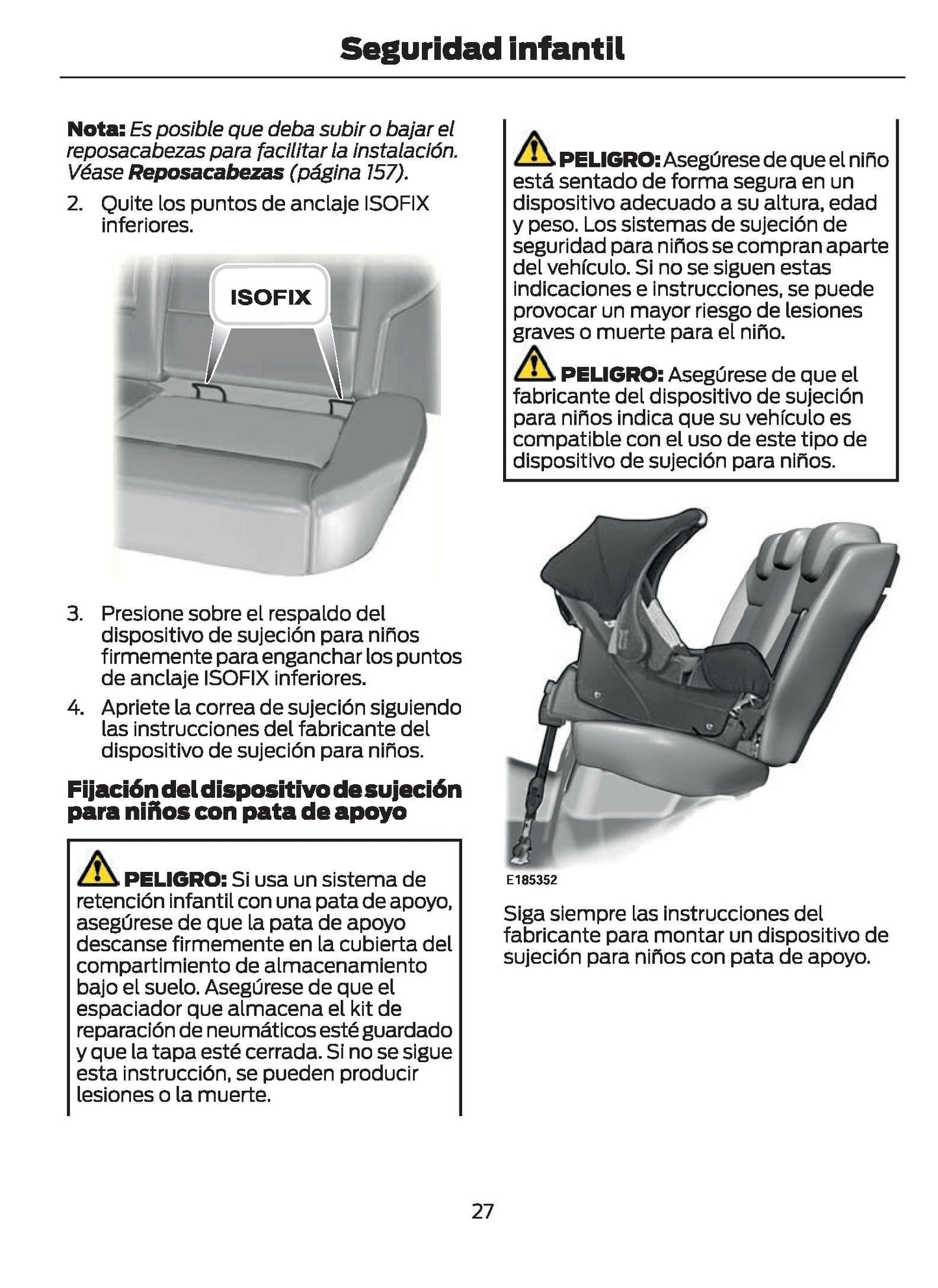 2021-2024 Ford Galaxy/S-Max Owner's Manual | Spanish