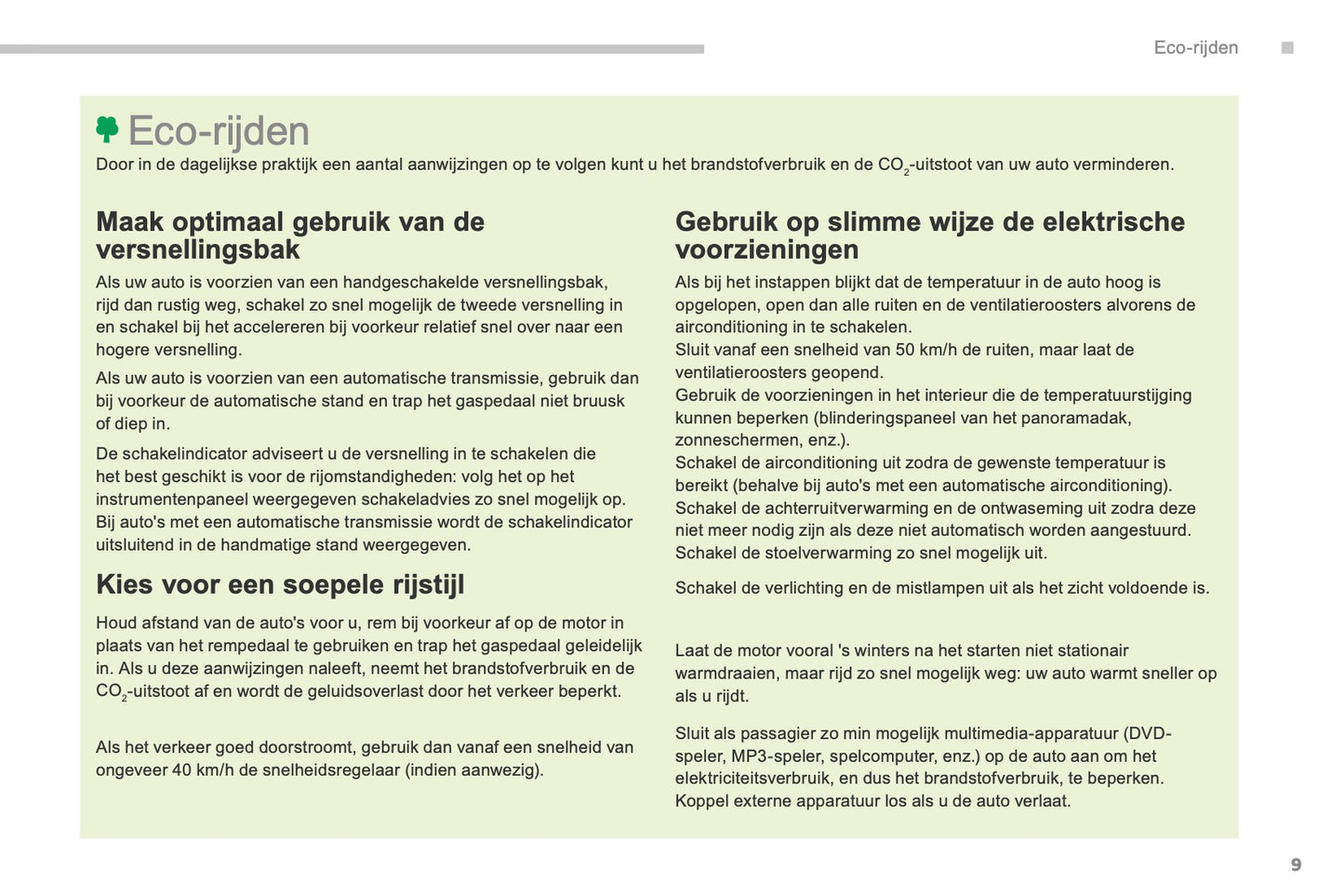 2016-2018 Citroën C4 Picasso/Grand C4 Picasso Owner's Manual | Dutch