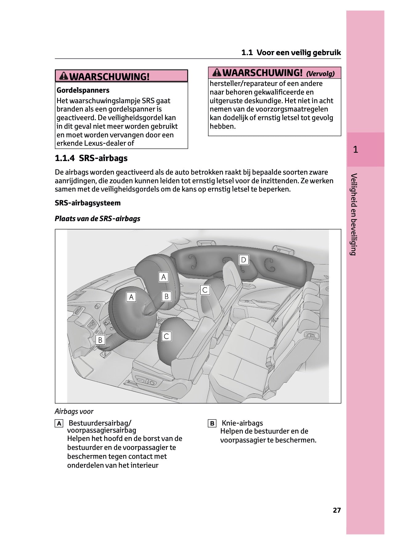 2022-2023 Lexus UX 250h Owner's Manual | Dutch