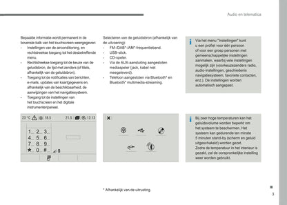 2016-2018 Citroën Infotainment Handleiding | Nederlands