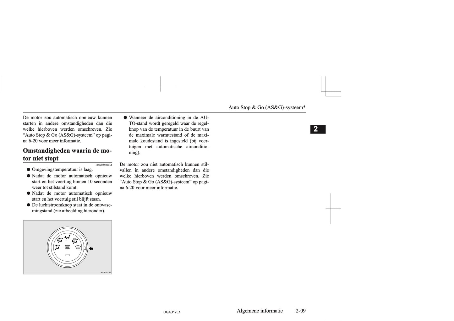 2017-2018 Mitsubishi ASX Owner's Manual | Dutch