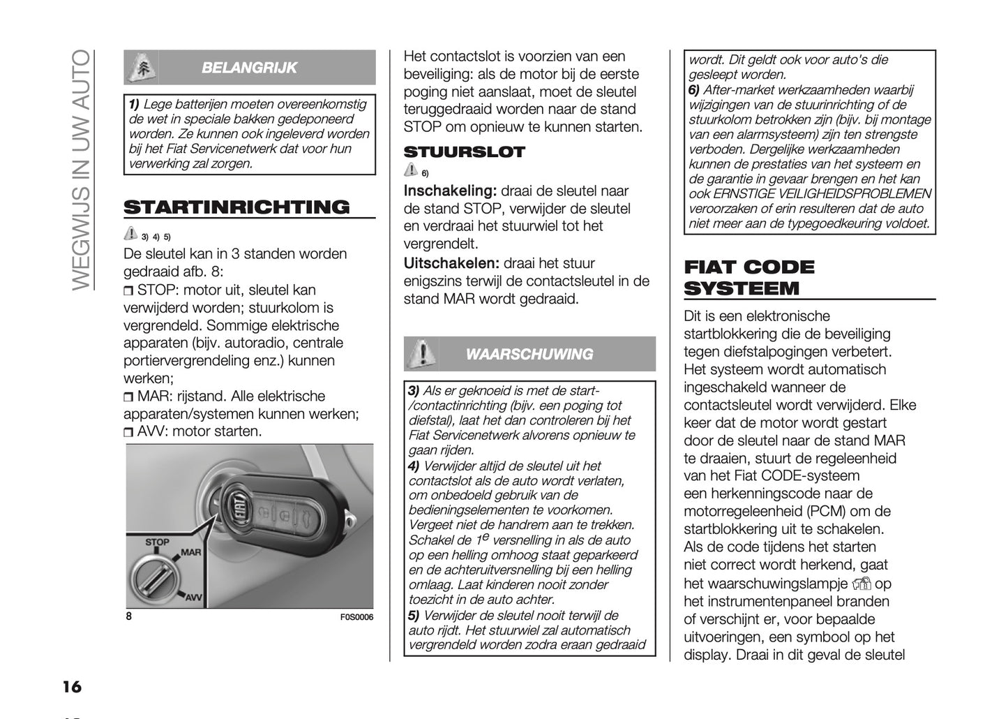 2022-2023 Fiat 500/500 Hybrid Bedienungsanleitung | Niederländisch