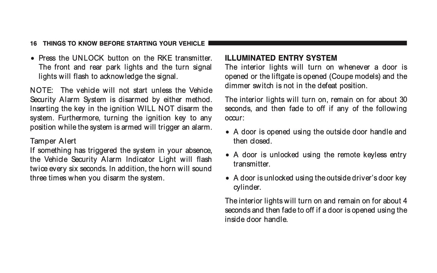 2008 Dodge Viper Owner's Manual | English