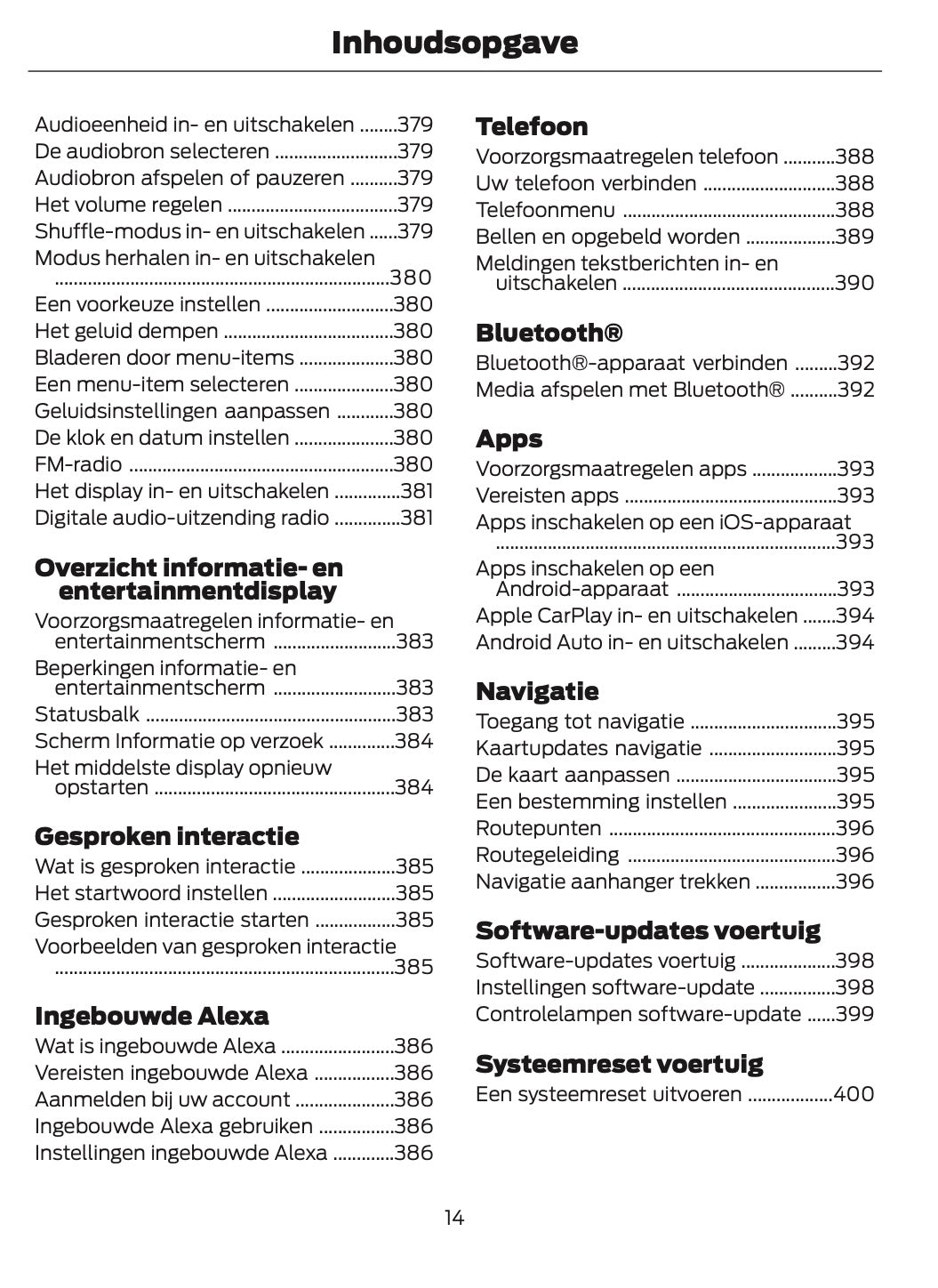 2024 Ford Puma Gebruikershandleiding | Nederlands