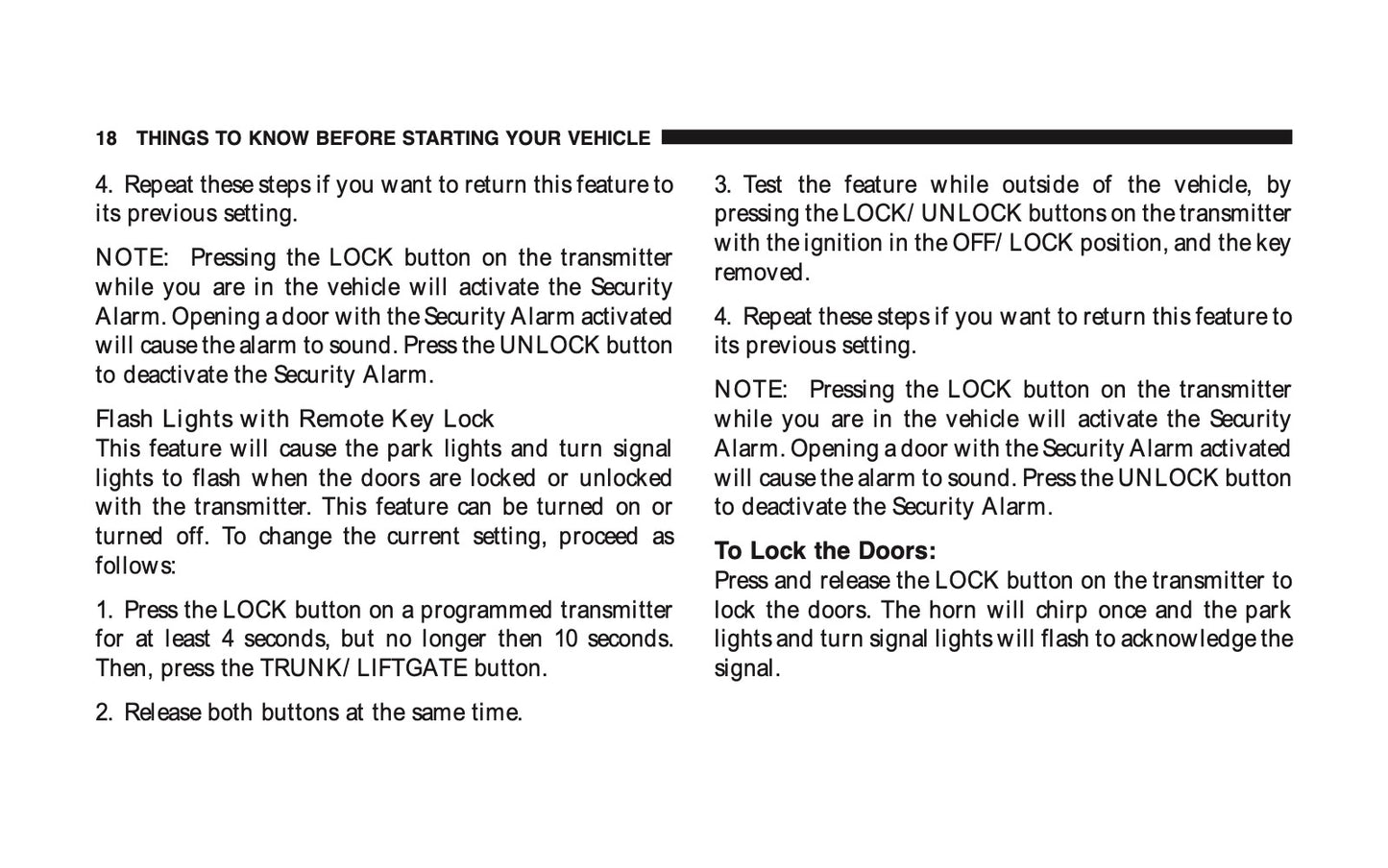 2008 Dodge Viper Owner's Manual | English