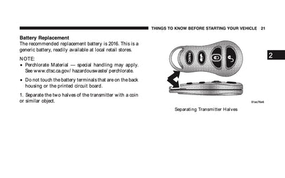 2008 Dodge Viper Owner's Manual | English