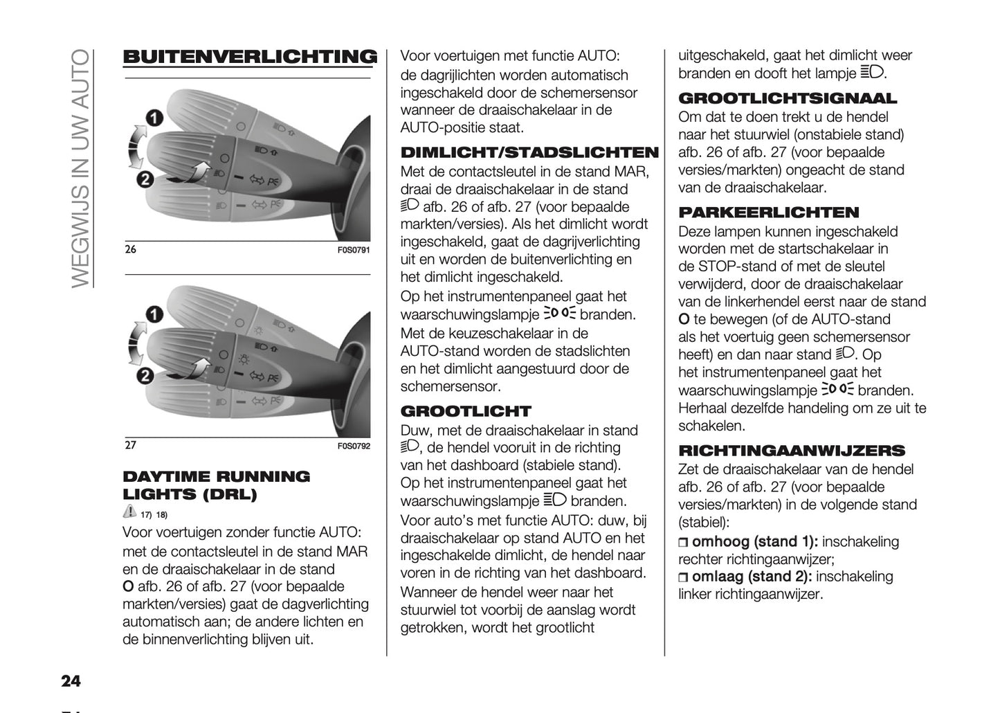 2022-2023 Fiat 500/500 Hybrid Bedienungsanleitung | Niederländisch