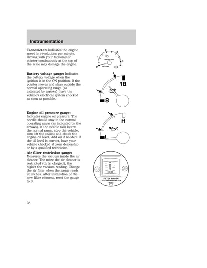 2005 Ford F-650/F-750 Owner's Manual | English