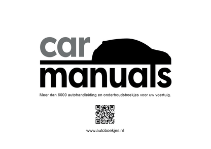 Renault Maintenance Book | Dutch