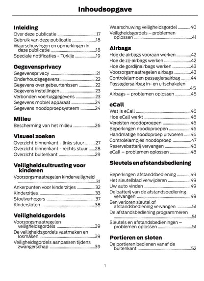 2024 Ford Puma Gebruikershandleiding | Nederlands