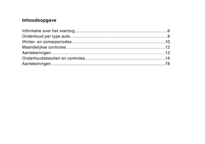 Renault Maintenance Book | Dutch