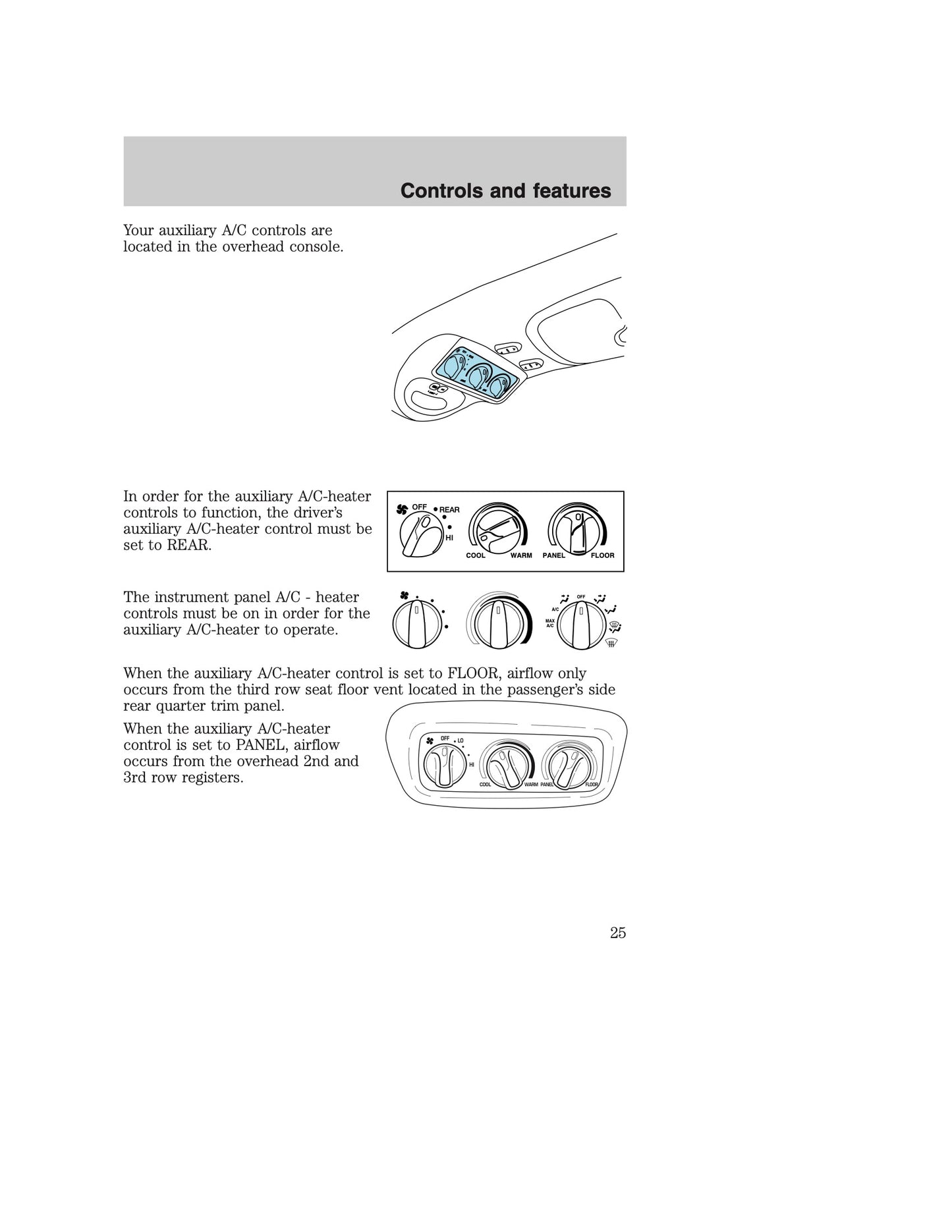 2000 Ford Excursion Owner's Manual | English