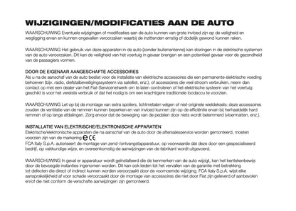 2022-2023 Fiat 500/500 Hybrid Bedienungsanleitung | Niederländisch