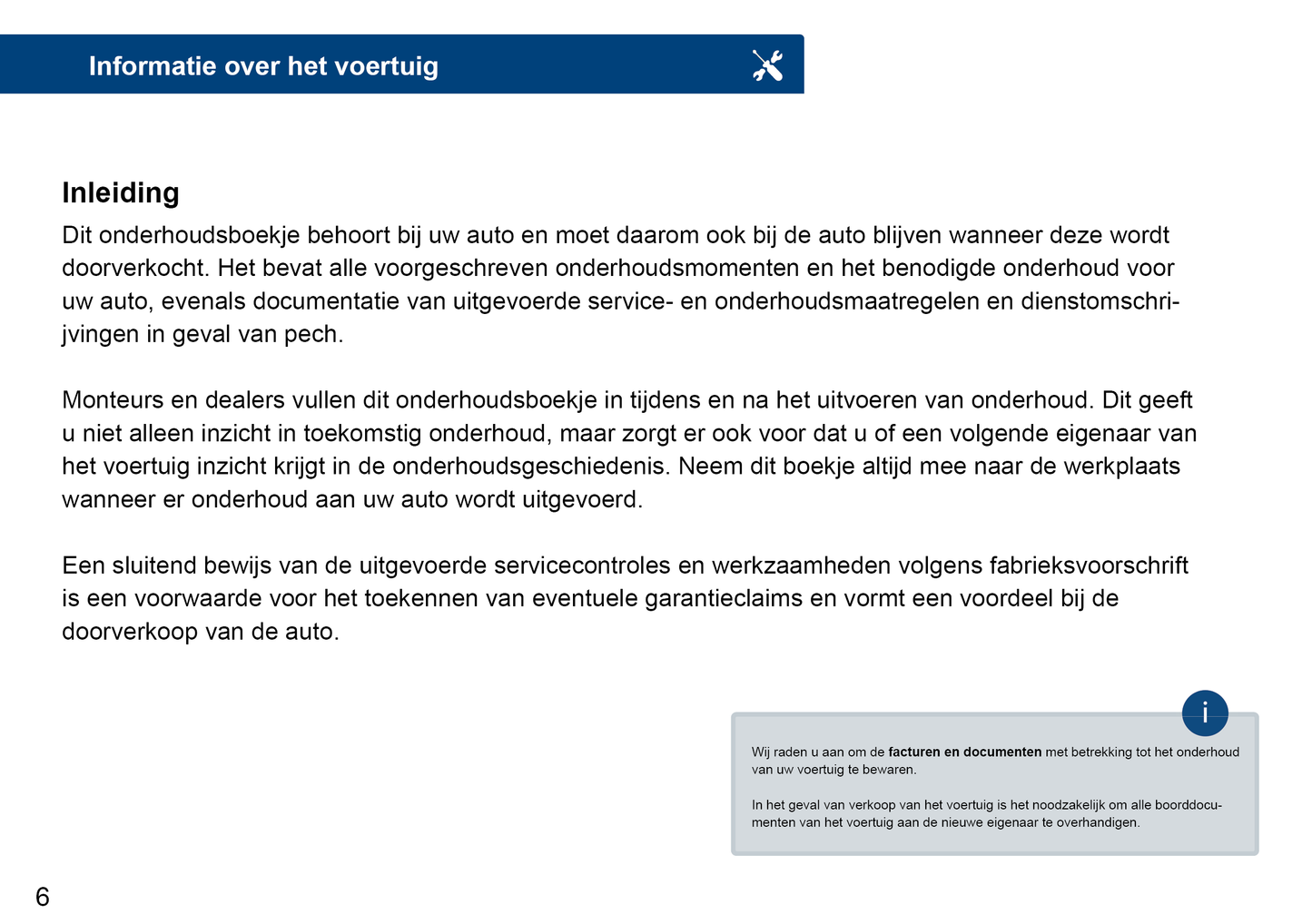 Skoda Maintenance Book | Dutch