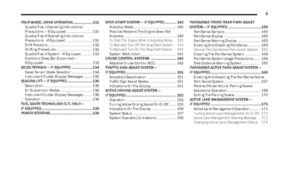 2023 Jeep Grand Cherokee/Grand Cherokee L Owner's Manual | English