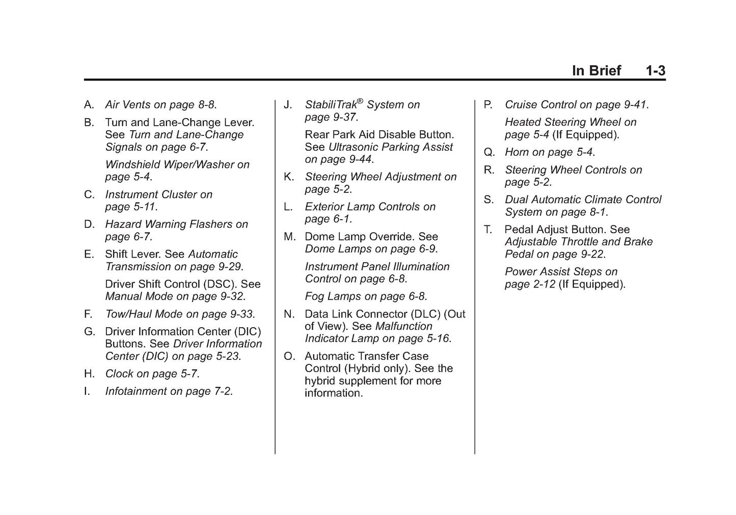 2013 Cadillac Escalade/ESV Owner's Manual | English