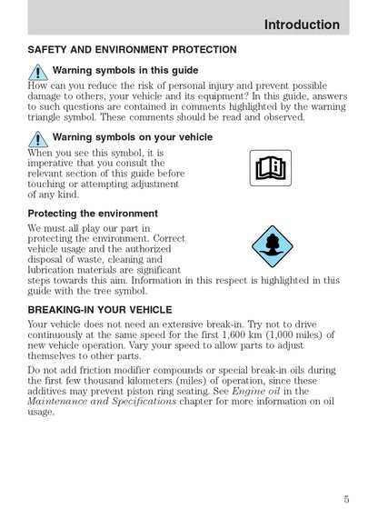 2004 Ford Thunderbird Owner's Manual | English