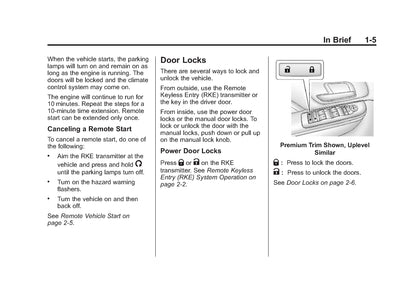 2014 Cadillac Escalade/ESV Owner's Manual | English