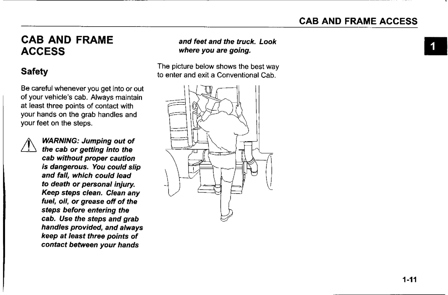 2011 Peterbilt Conventional Models Owner's Manual | English