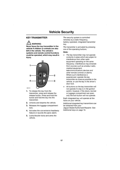 2008 Jaguar XJ Owner's Manual | English