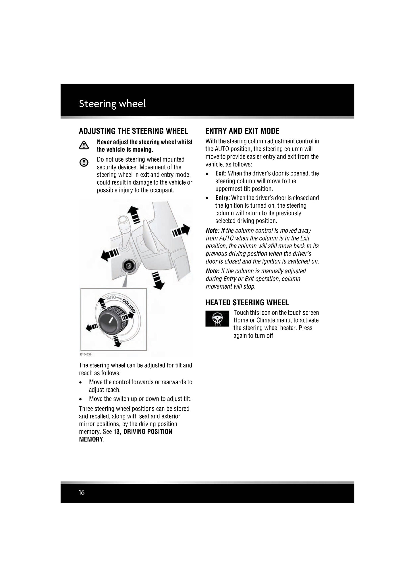 2013 Jaguar XK Owner's Manual | English