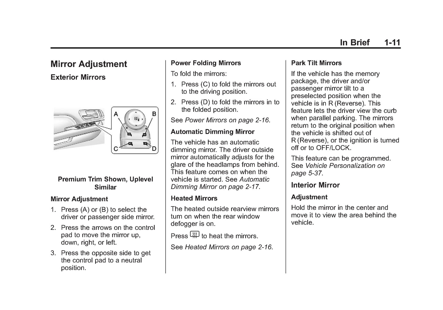 2013 Cadillac Escalade/ESV Owner's Manual | English