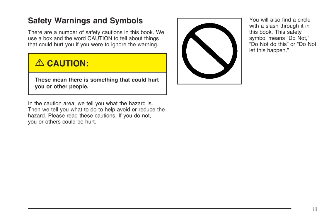 2005 Hummer H2 Owner's Manual | English