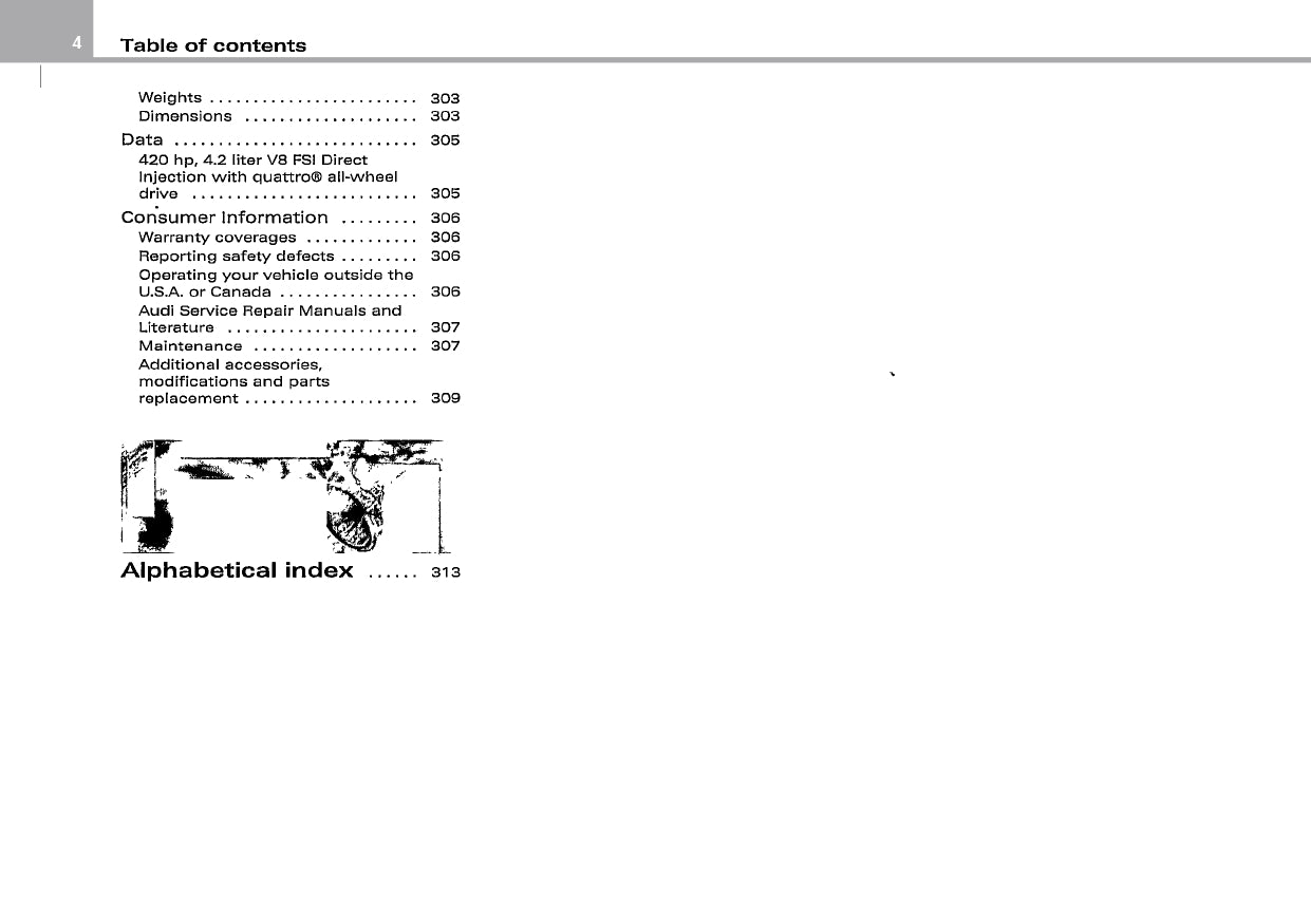 2007 Audi RS 4 Owner's Manual | English