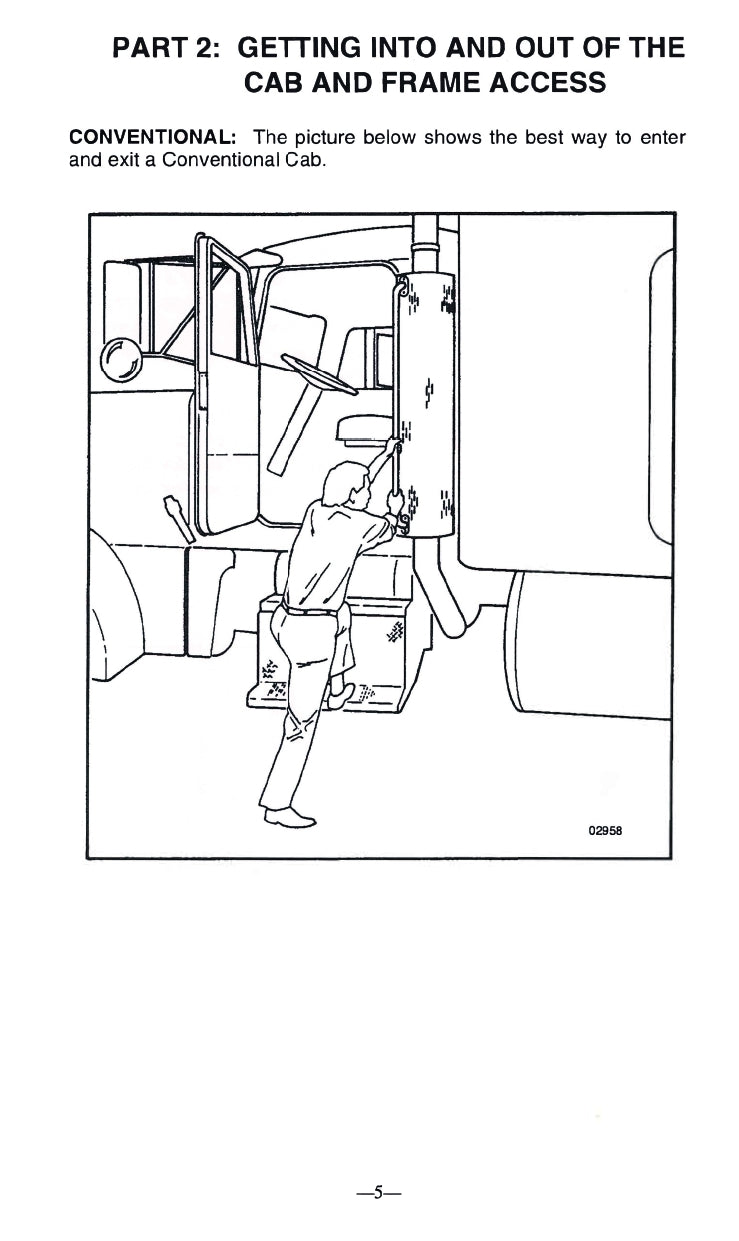 1990-1999 Peterbilt Manuel du propriétaire | Anglais