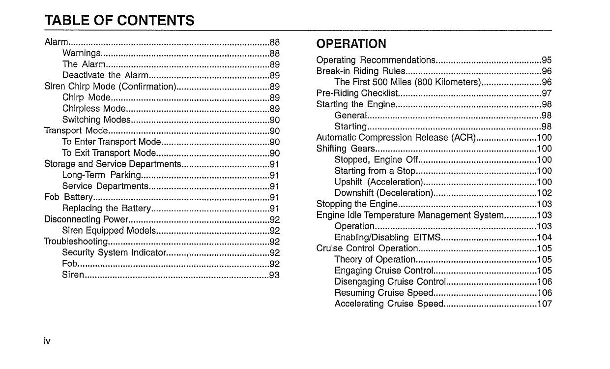 2013 Harley-Davidson FLHRSE5 Owner's Manual | English