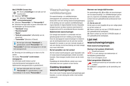 2021-2024 Citroën Berlingo/E-Berlingo/Berlingo Van/E-Berlingo Van  Owner's Manual | Dutch