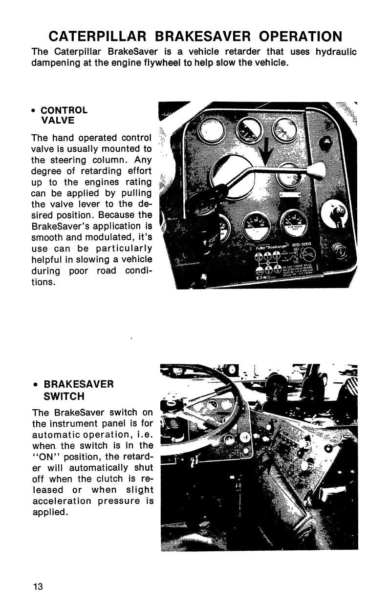 1981-1986 Peterbilt 359 Owner's Manual | English