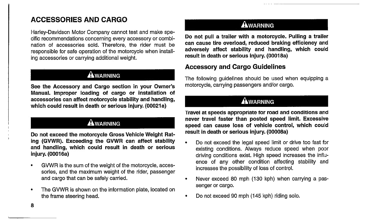 2004 Harley-Davidson FXSTDSE2 Owner's Manual | English