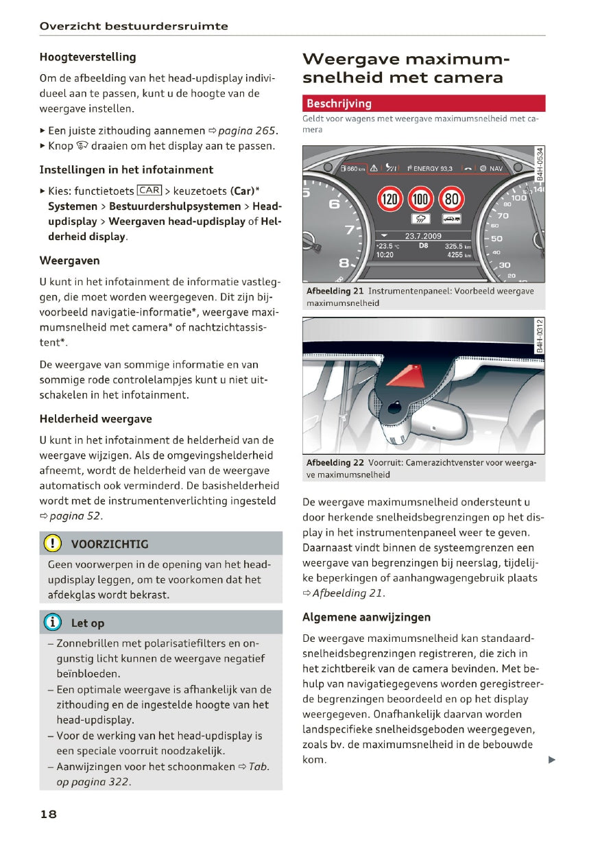 2014-2017 Audi A8/S8/S8 Plus Owner's Manual | Dutch