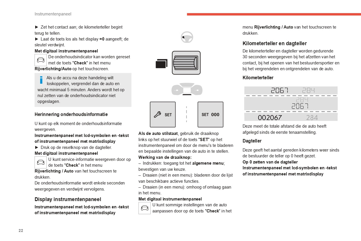 2021-2024 Citroën Berlingo/E-Berlingo/Berlingo Van/E-Berlingo Van  Owner's Manual | Dutch