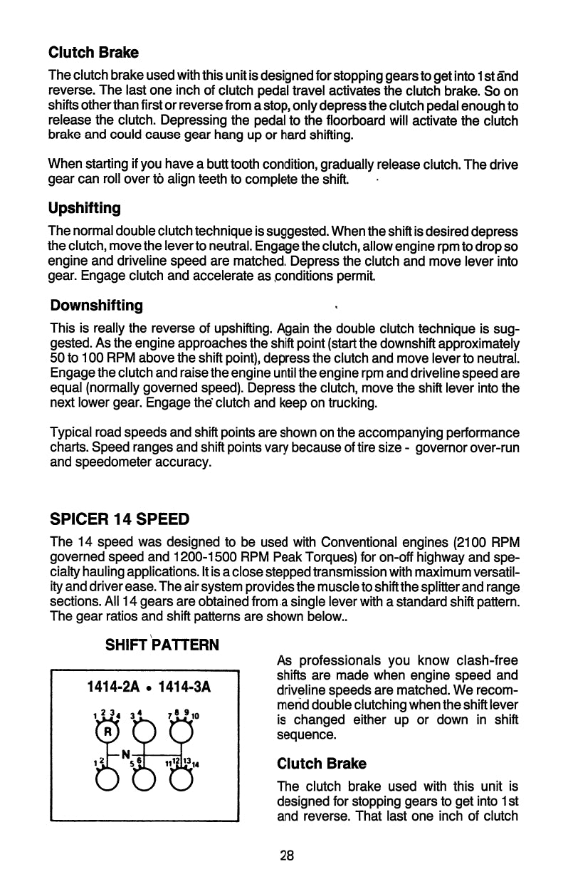 1981-1990 Peterbilt 379 Owner's Manual | English