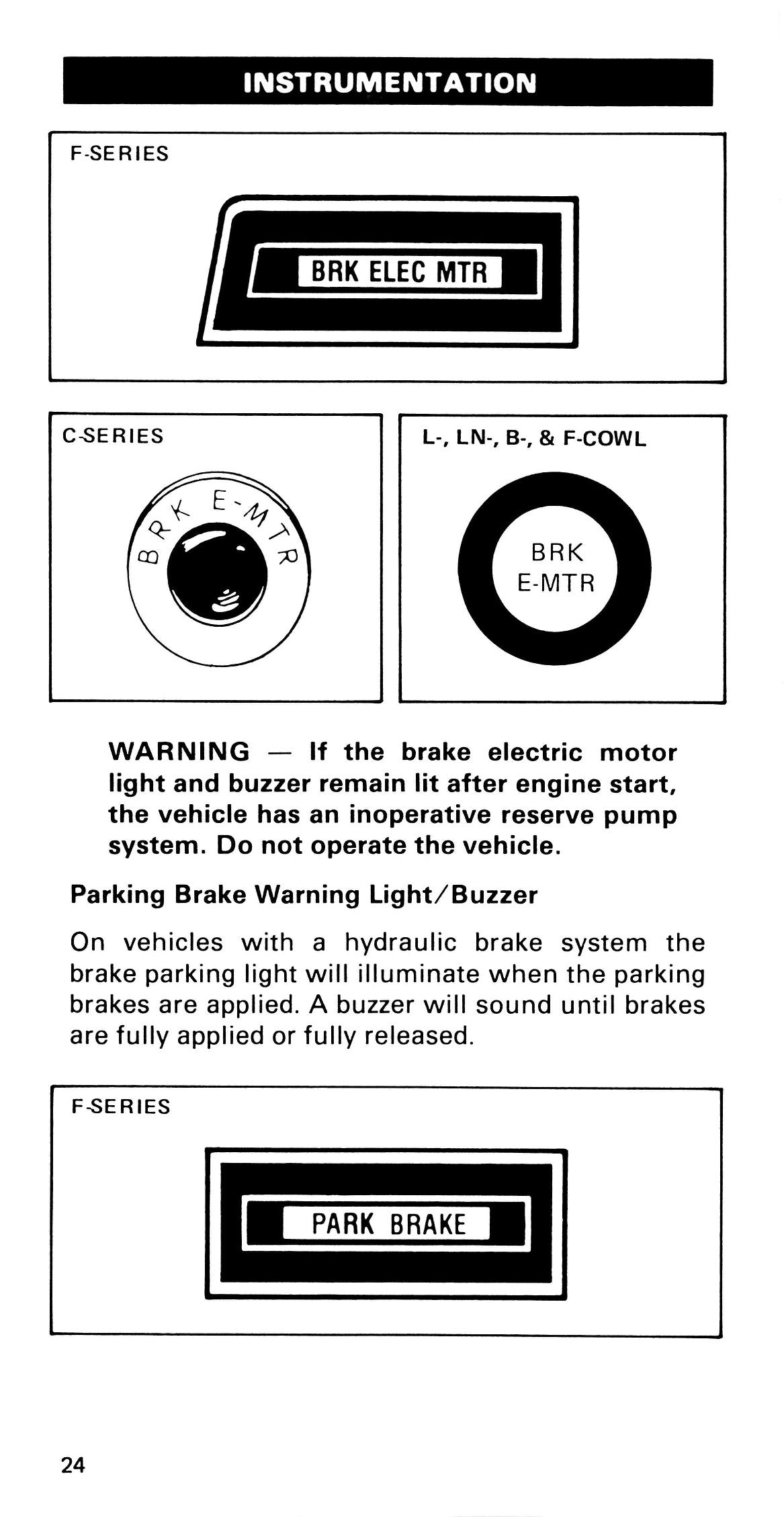 1985 Ford Medium Duty/600/700/7000 Owner's Manual | English