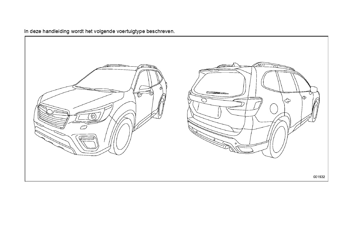 2020 Subaru Forester e-Boxer Owner's Manual | Dutch