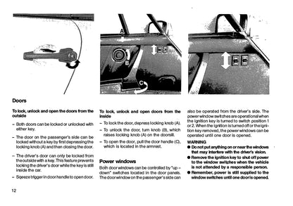 1986 Porsche 911 Turbo / Carerra Gebruikershandleiding | Engels