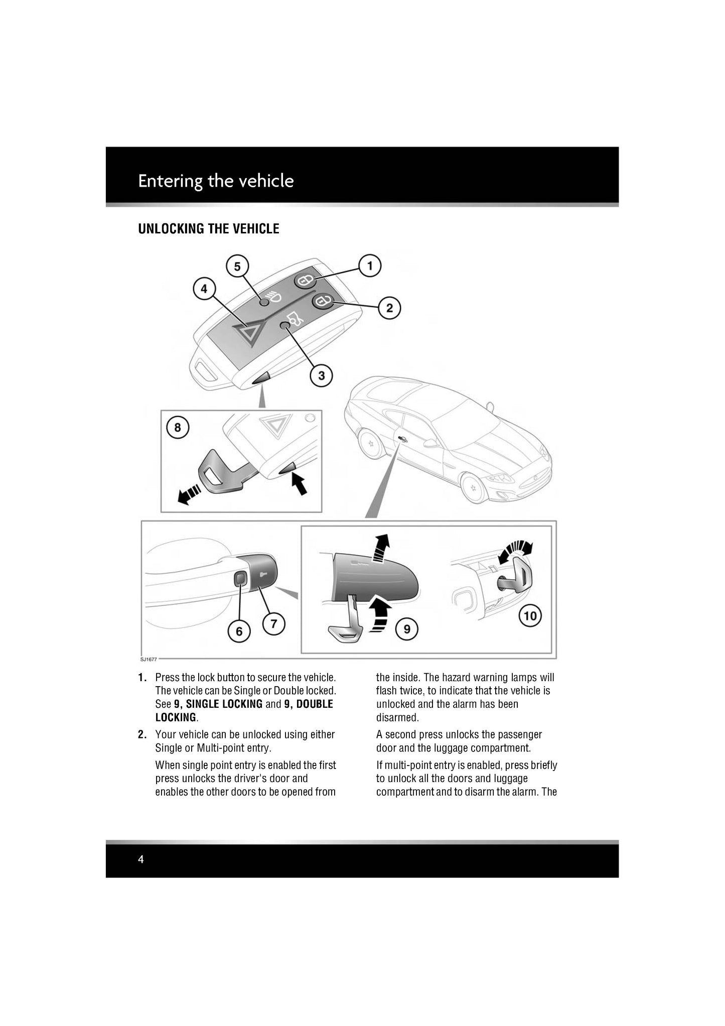 2013 Jaguar XK Owner's Manual | English