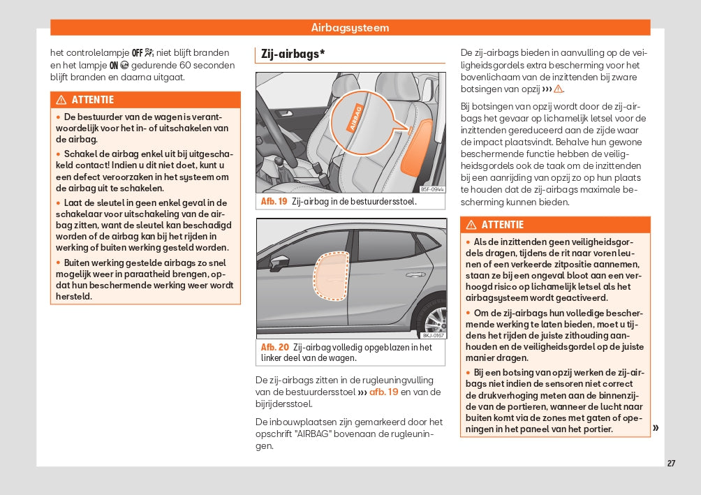 2020 Seat Ibiza Manuel du propriétaire | Néerlandais