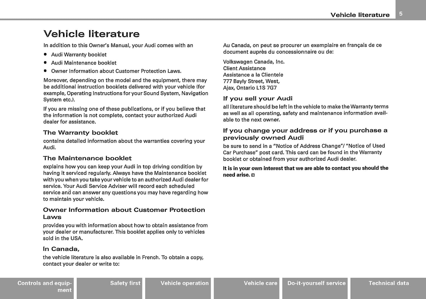 2006 Audi S4/S4 Limousine Owner's Manual | English