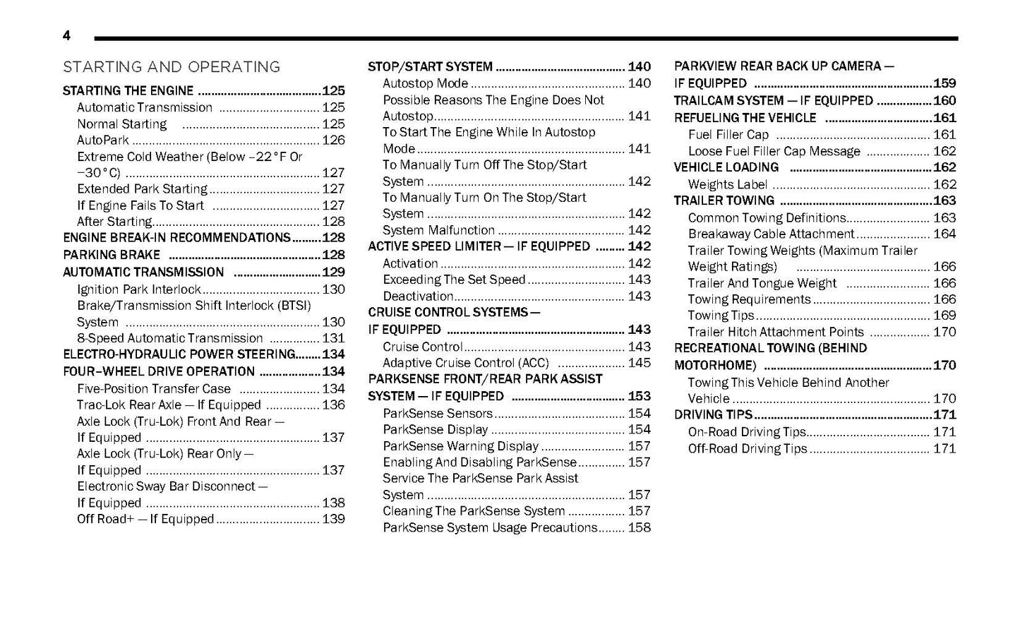 2022 Jeep Wrangler Owner's Manual | English