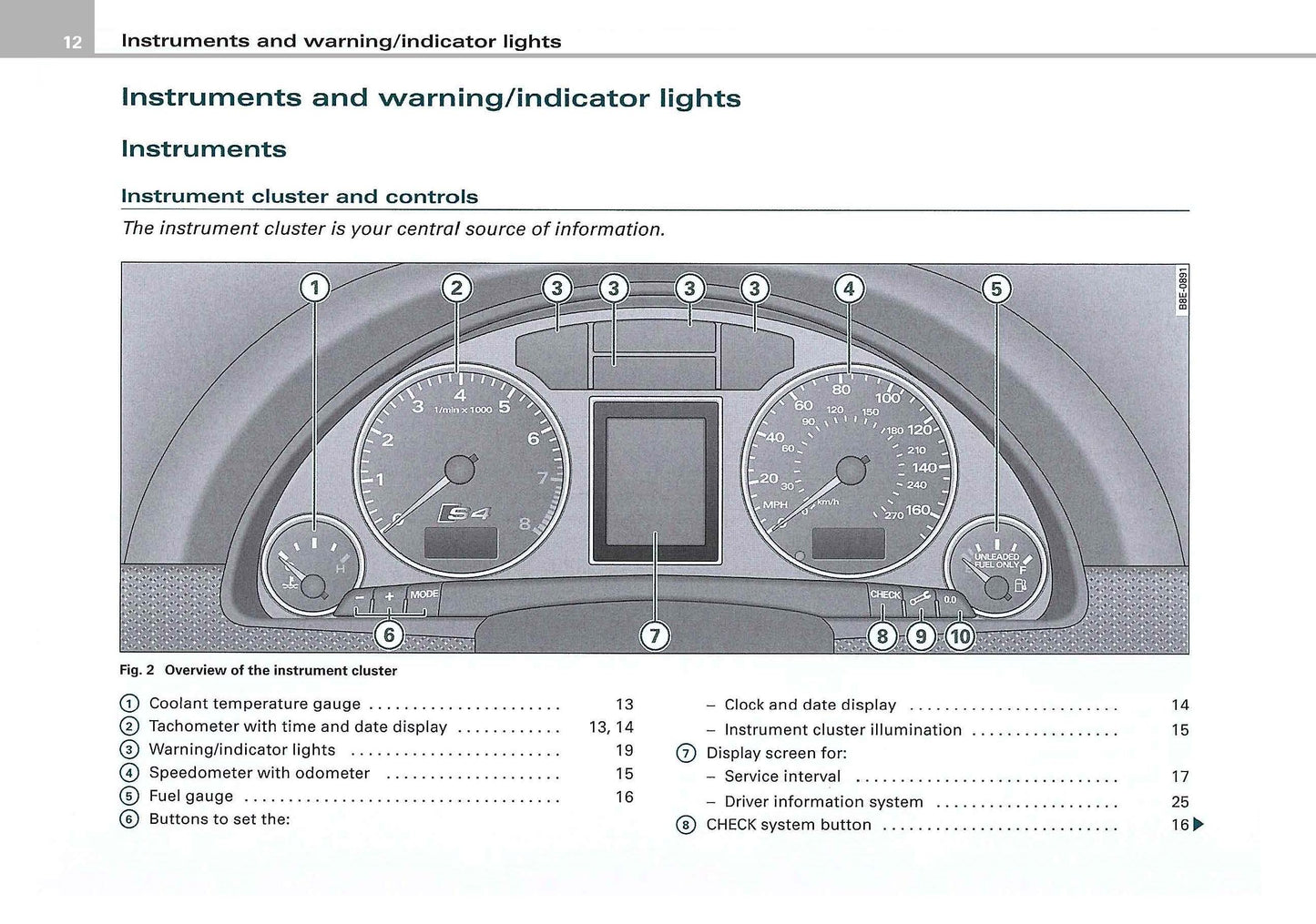 2007 Audi S4/S4 Limousine Owner's Manual | English