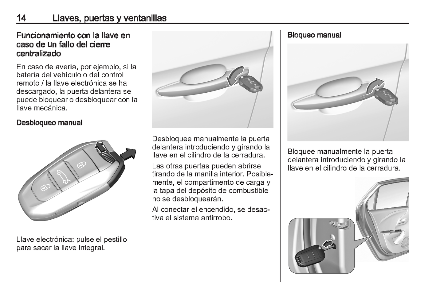 2023 Opel Corsa Owner's Manual | Spanish