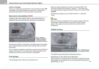 2007 Audi S4/S4 Limousine Owner's Manual | English