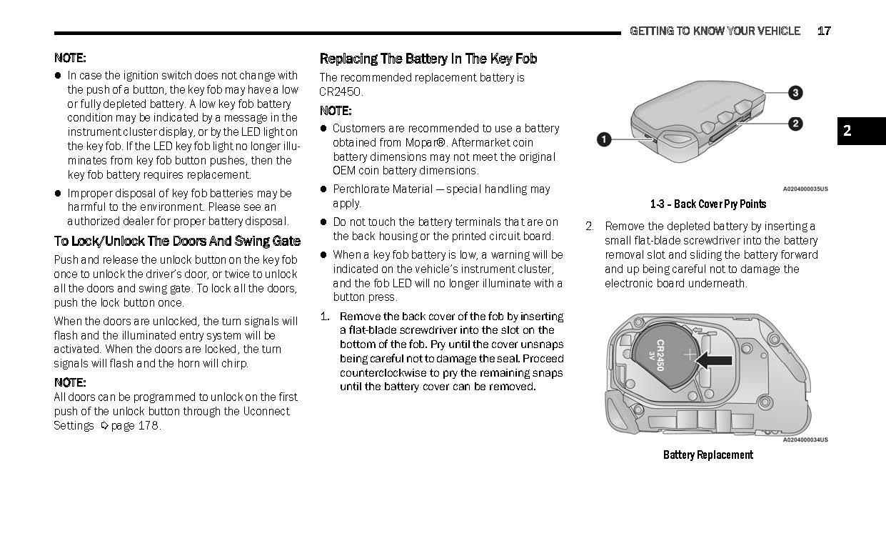 2022 Jeep Wrangler Owner's Manual | English