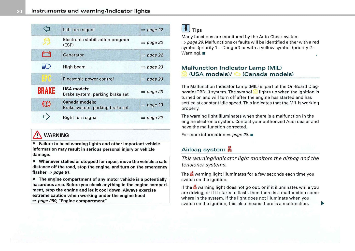 2007 Audi S4/S4 Limousine Owner's Manual | English