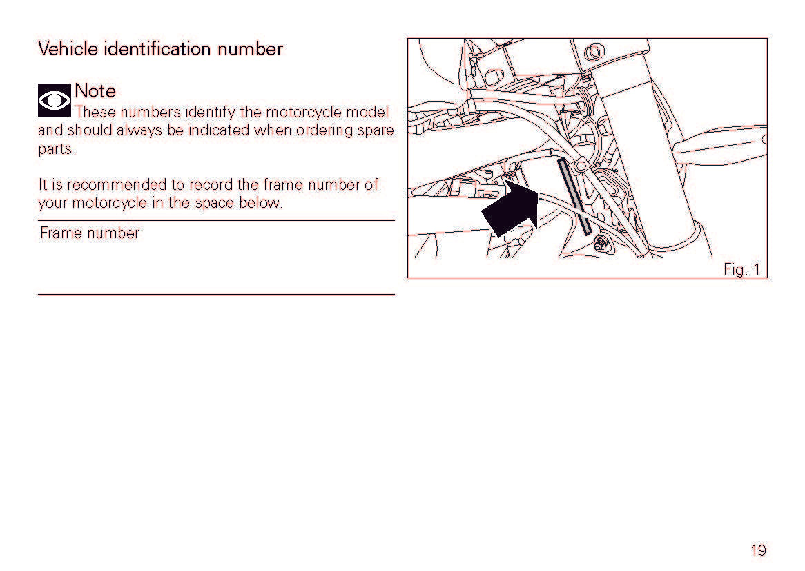 2016 Ducati Monster Owner's Manual | English